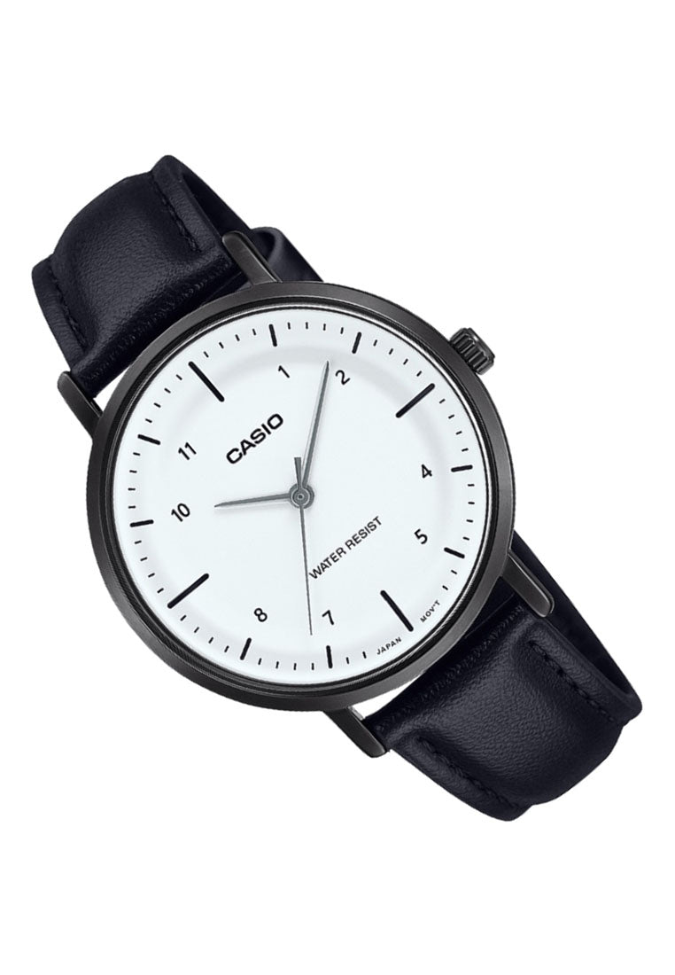 Casio LTP-VT03BL-7B Analog Leather Band Watch For Women-Watch Portal Philippines