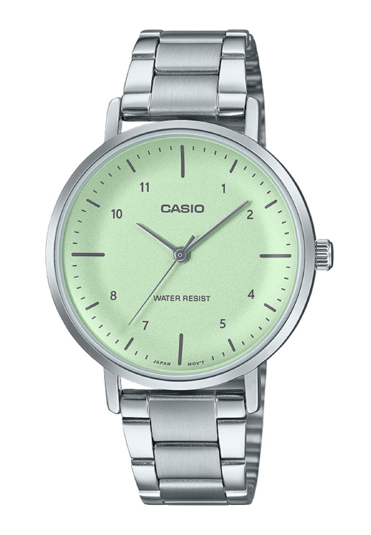 Casio LTP-VT03D-3B Analog Stainless Steel Band Watch For Women-Watch Portal Philippines