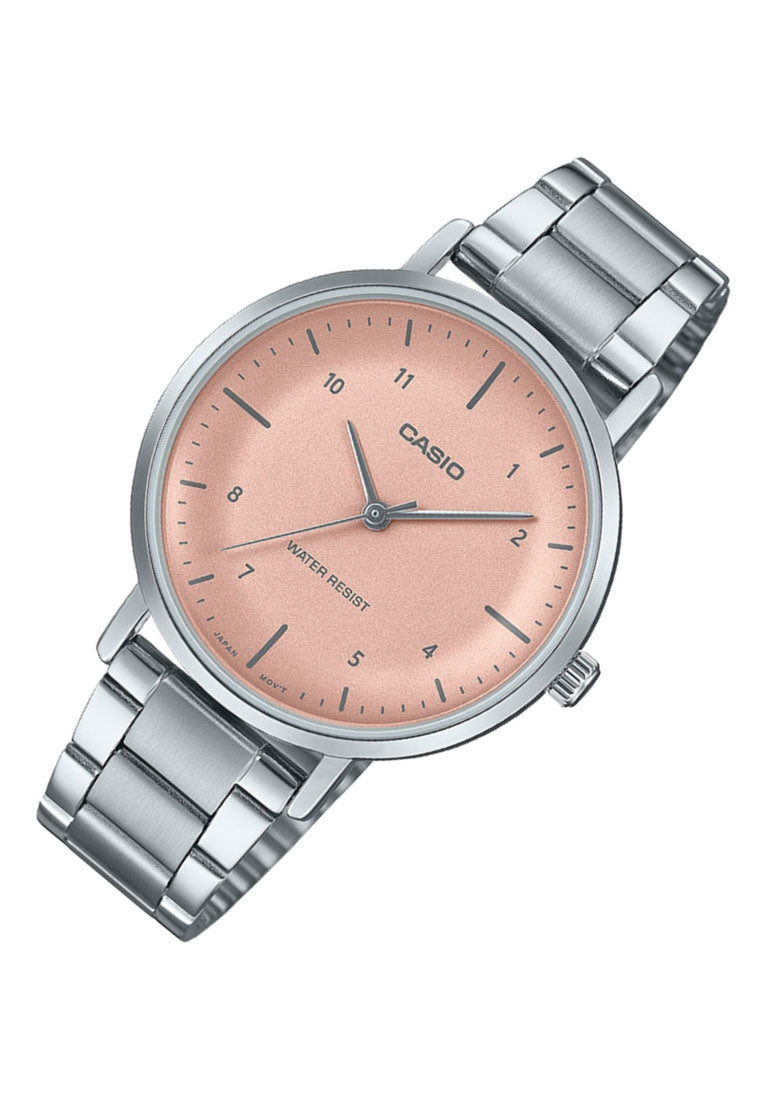 Casio LTP-VT03D-4B Analog Stainless Steel Band Watch For Women-Watch Portal Philippines