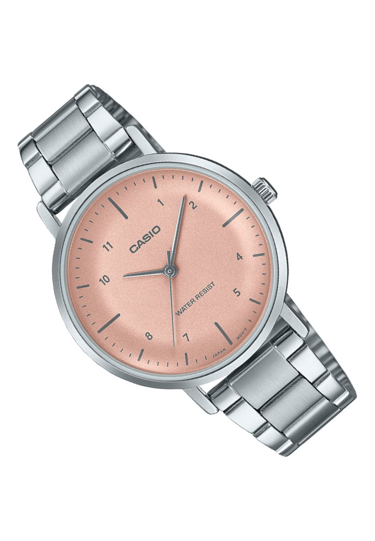 Casio LTP-VT03D-4B Analog Stainless Steel Band Watch For Women-Watch Portal Philippines