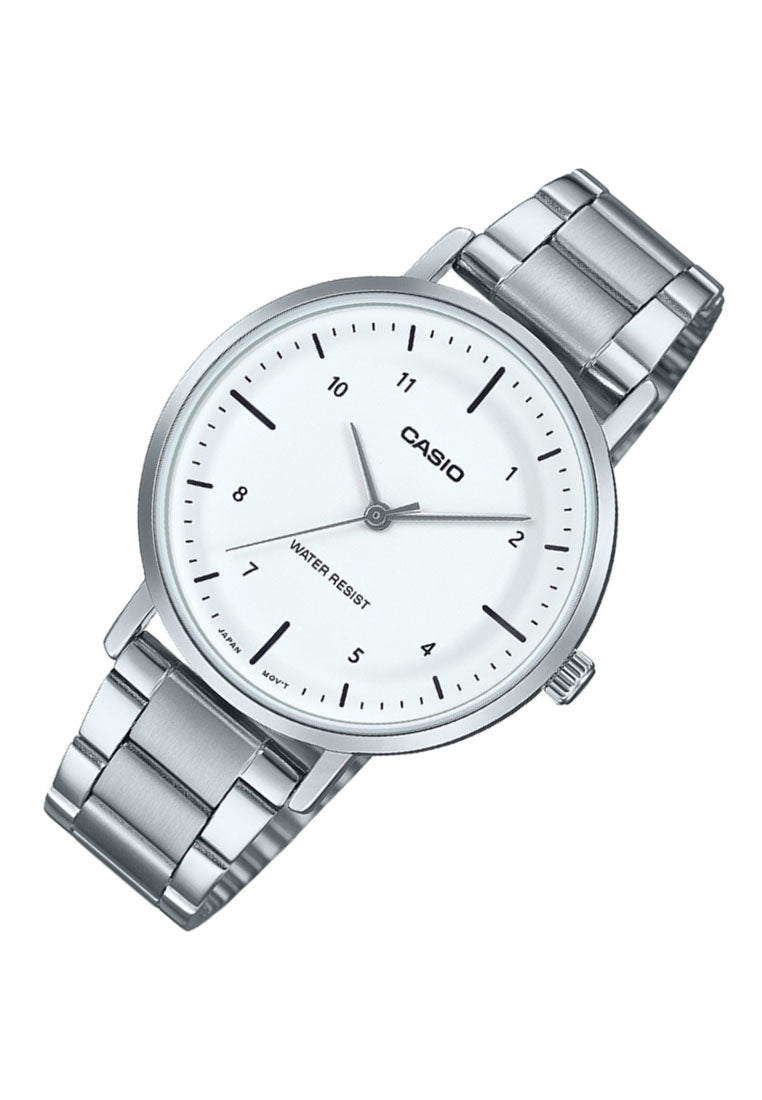Casio LTP-VT03D-7B Analog Stainless Steel Band Watch For Women-Watch Portal Philippines