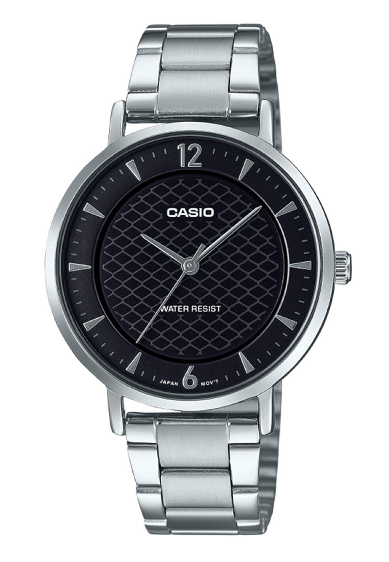Casio LTP-VT04D-1A Analog Stainless Steel Band Watch For Women-Watch Portal Philippines