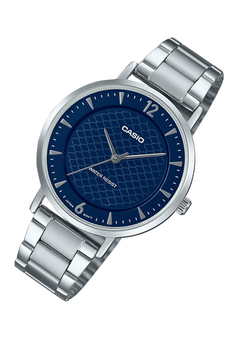 Casio LTP-VT04D-2A Analog Stainless Steel Band Watch For Women-Watch Portal Philippines