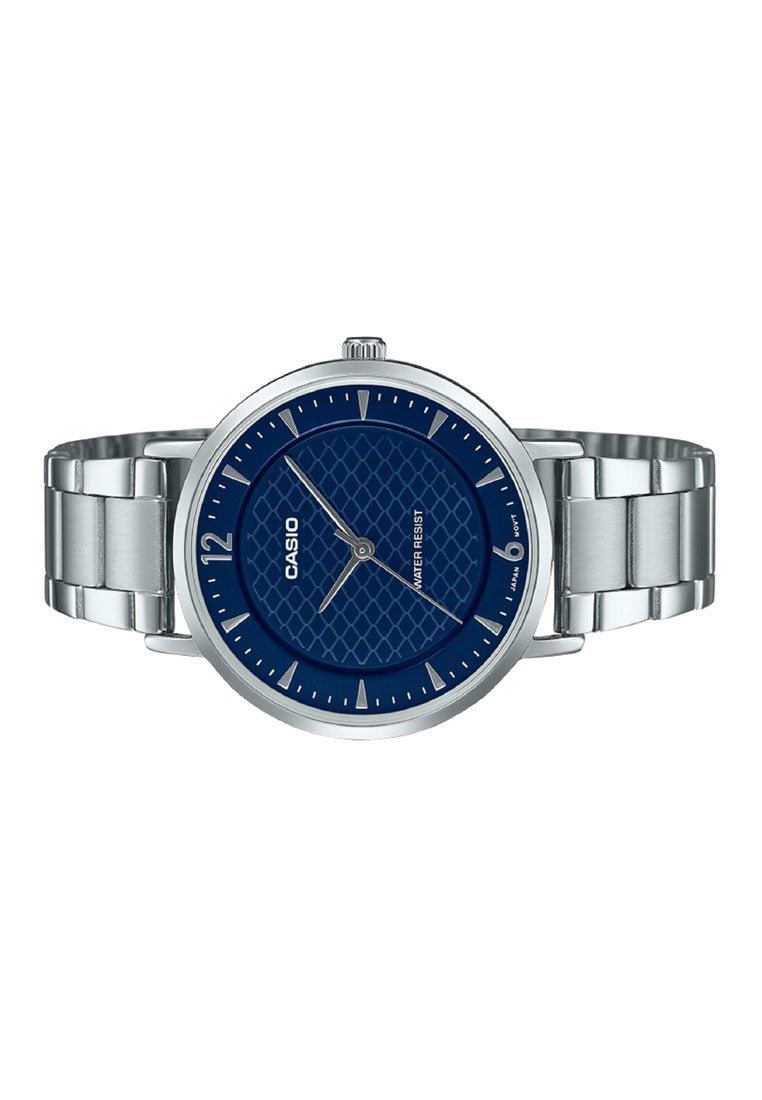 Casio LTP-VT04D-2A Analog Stainless Steel Band Watch For Women-Watch Portal Philippines