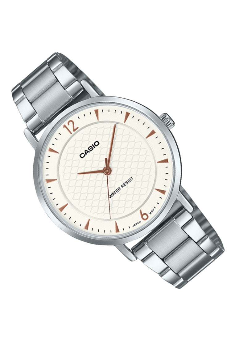 Casio LTP-VT04D-7A Analog Stainless Steel Band Watch For Women-Watch Portal Philippines