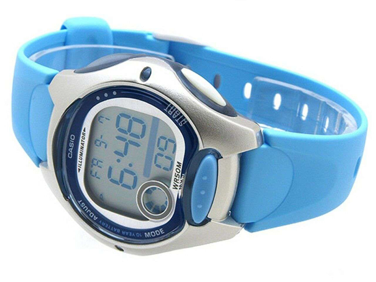 Casio LW-200-2B Sky Blue Resin Watch for Women-Watch Portal Philippines