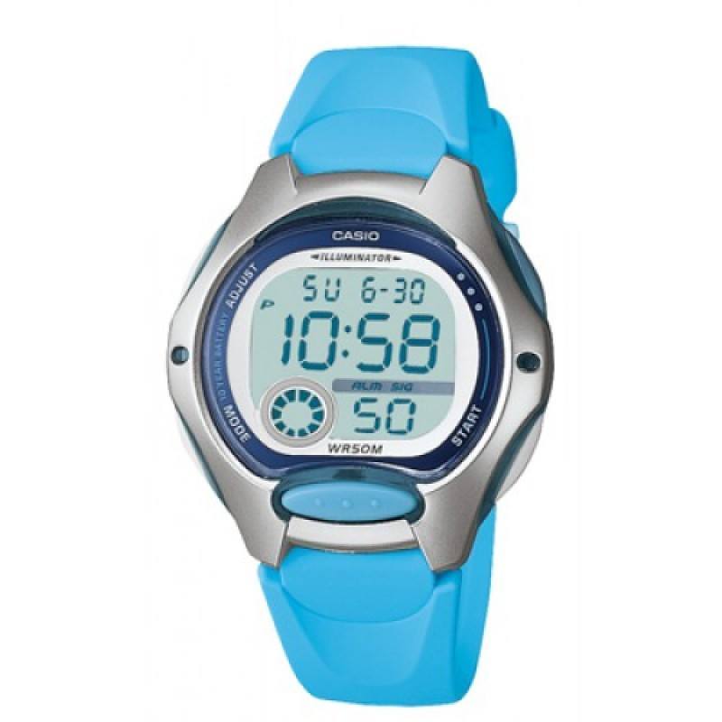 Casio LW-200-2B Sky Blue Resin Watch for Women-Watch Portal Philippines