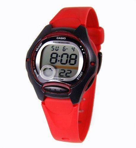 Casio LW-200-4A Red/Black Resin Strap Watch for Women-Watch Portal Philippines