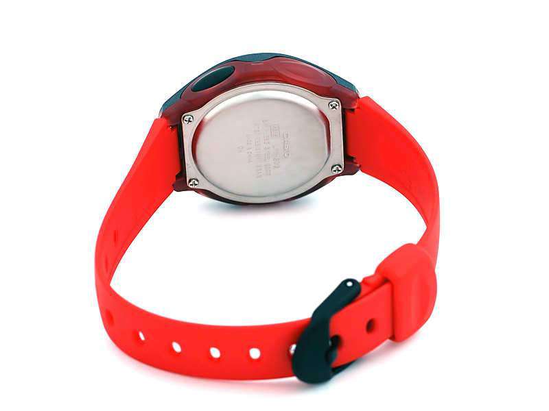 Casio LW-200-4A Red/Black Resin Strap Watch for Women-Watch Portal Philippines