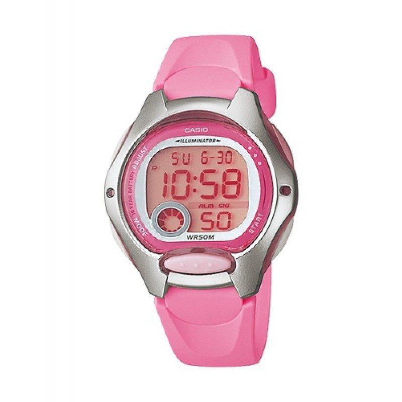 Casio LW-200-4B Pink Resin Watch for Women-Watch Portal Philippines