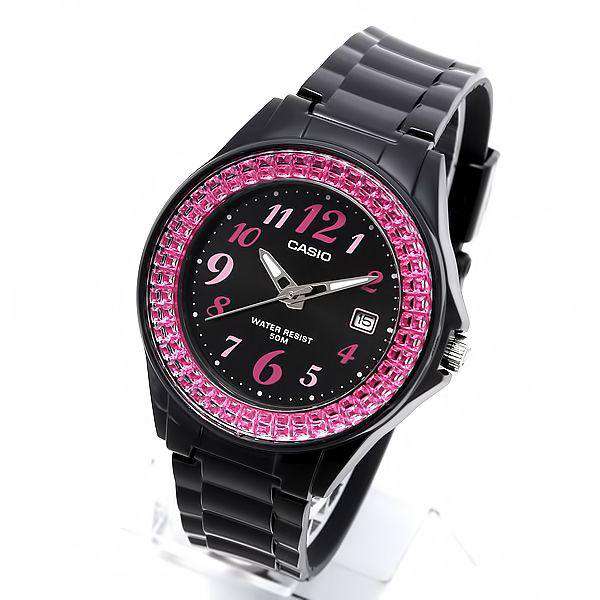 Casio LX-500H-1B Black Resin Watch For Women-Watch Portal Philippines