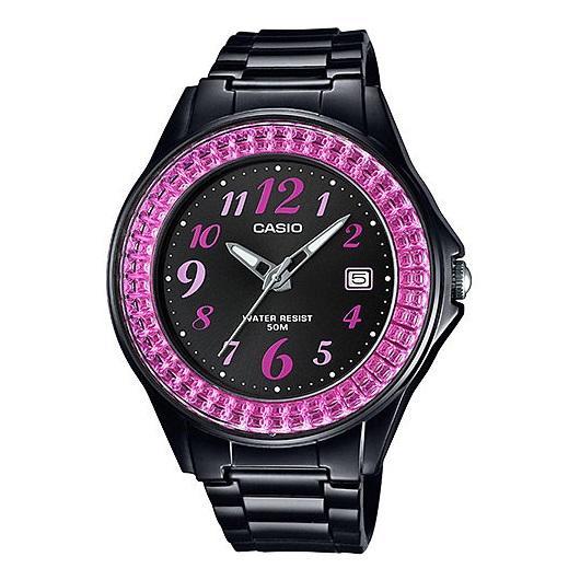 Casio LX-500H-1B Black Resin Watch For Women-Watch Portal Philippines