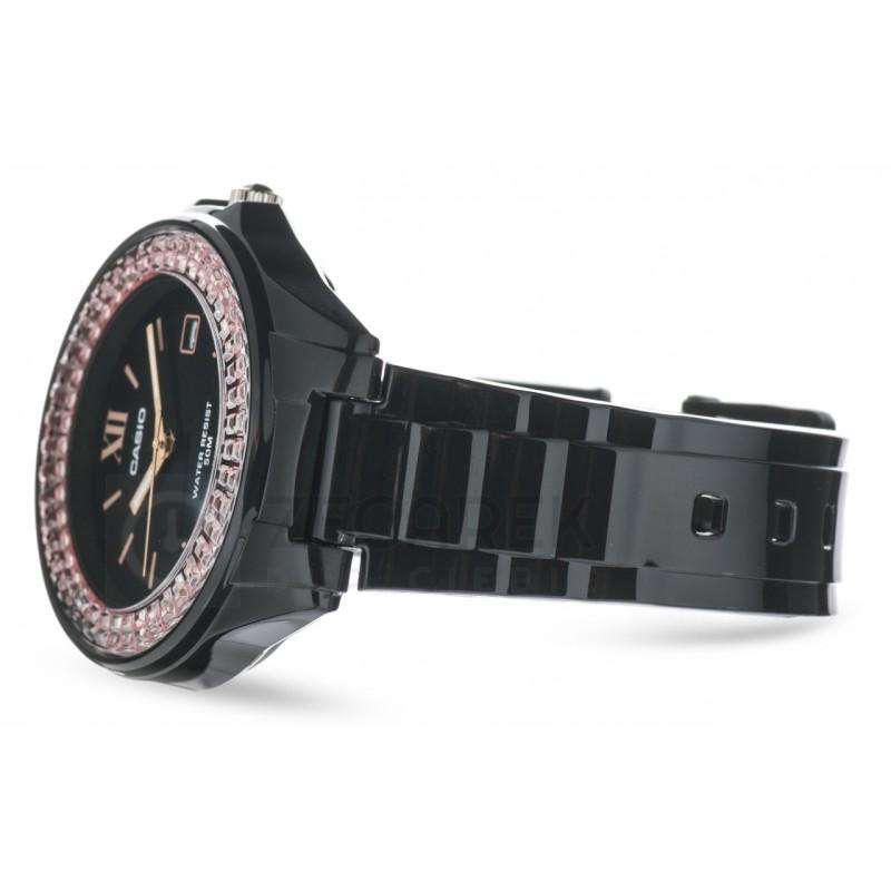 Casio LX-500H-1E Black Resin Strap Watch For Women-Watch Portal Philippines