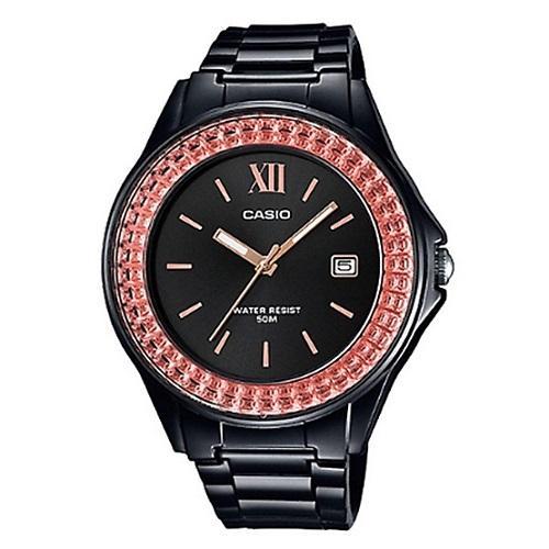 Casio LX-500H-1E Black Resin Strap Watch For Women-Watch Portal Philippines