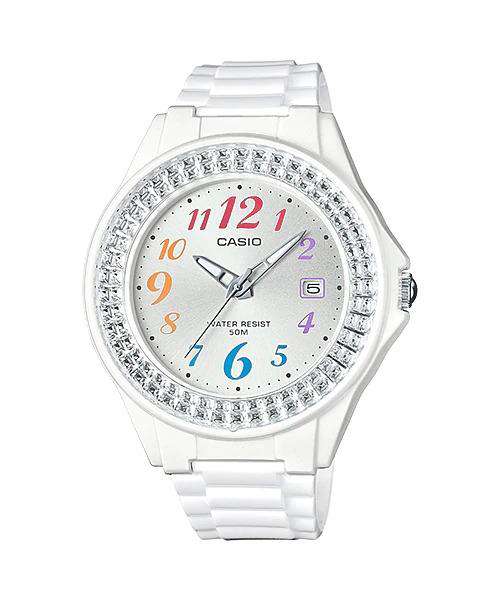 Casio LX-500H-7B White Resin Watch For Women-Watch Portal Philippines