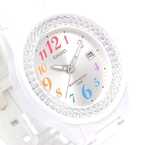 Casio LX-500H-7B White Resin Watch For Women-Watch Portal Philippines