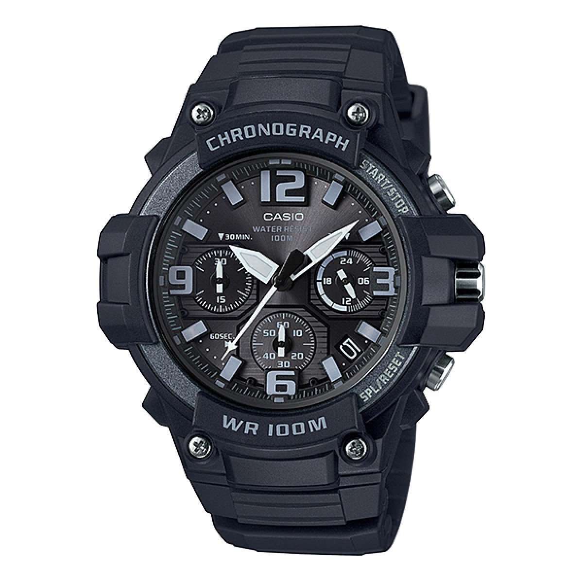 Casio MCW-100H-1A3VDF Black Resin Strap Watch for Men-Watch Portal Philippines