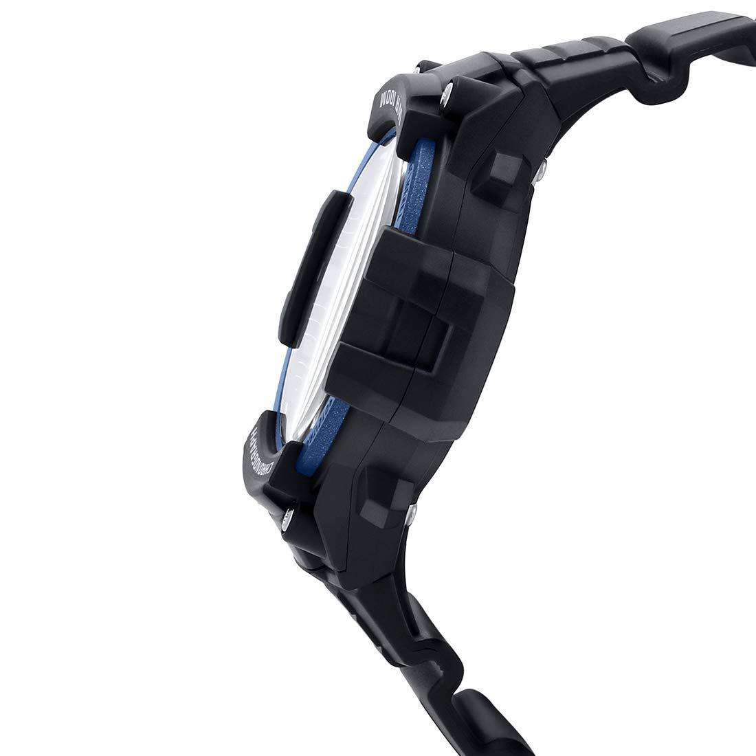 Casio MCW-110H-2AVDF Analog Chronograph Black Resin Strap Watch for Men-Watch Portal Philippines