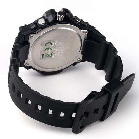 Casio MCW-110H-2AVDF Analog Chronograph Black Resin Strap Watch for Men-Watch Portal Philippines