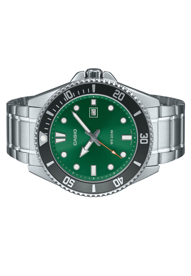 Casio MDV-107D-3A2 Analog Stainless Steel Strap Watch For Men-Watch Portal Philippines