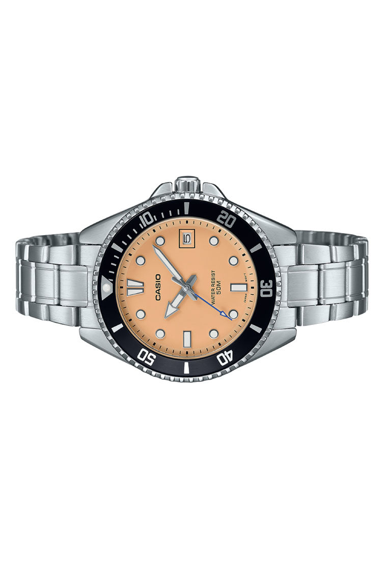 Casio MDV-10D-4A2 Analog Stainless Steel Strap Watch for Women-Watch Portal Philippines