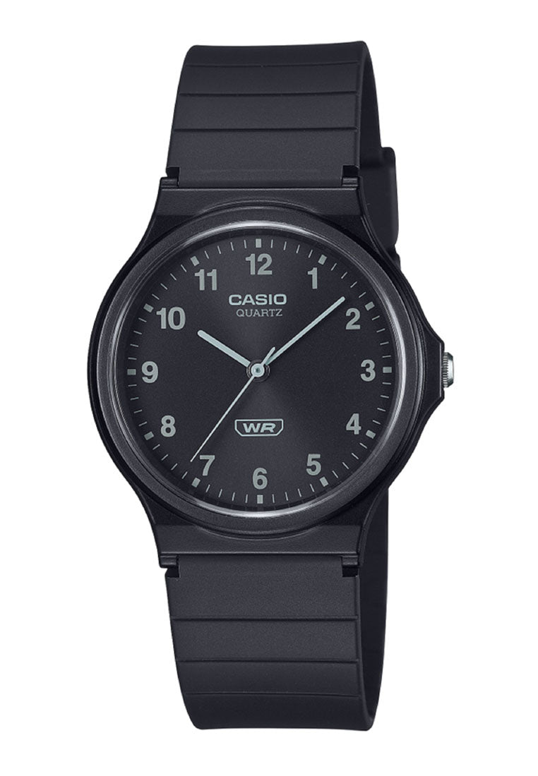 Casio MQ-24B-1B Analog Rubber Strap Watch for Men-Watch Portal Philippines