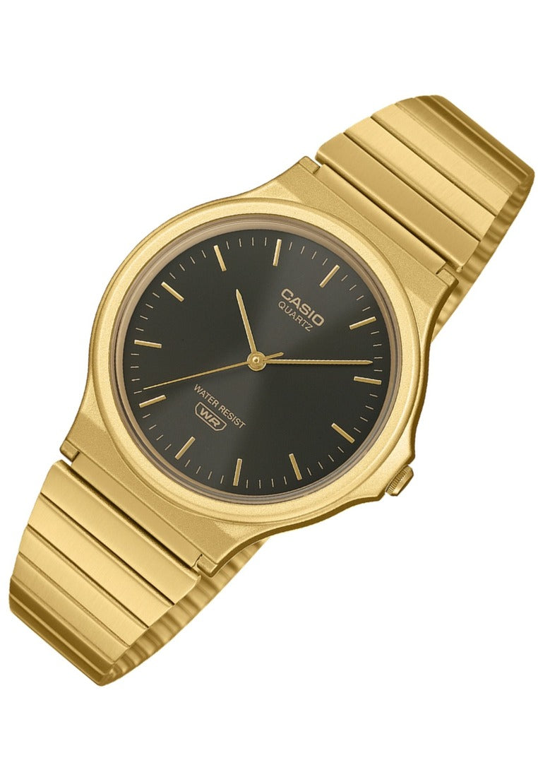 Casio MQ-24GA-1ADF Stainless Steel Strap Analog Watch-Watch Portal Philippines