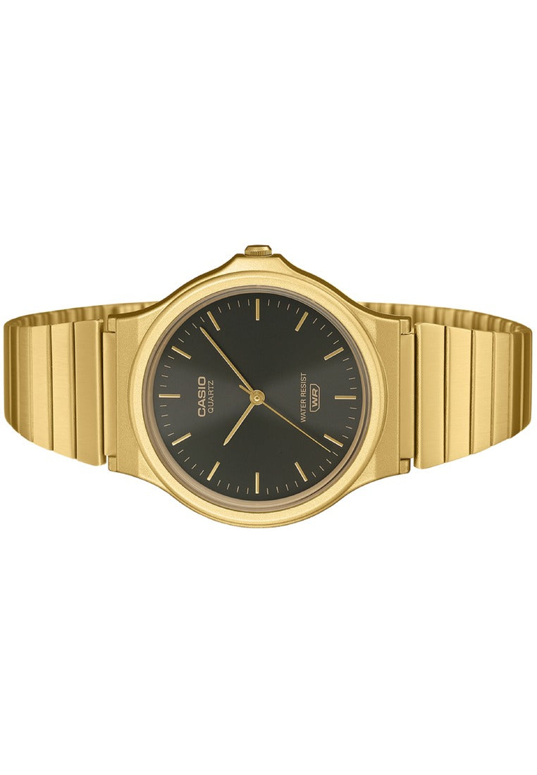 Casio MQ-24GA-1ADF Stainless Steel Strap Analog Watch-Watch Portal Philippines