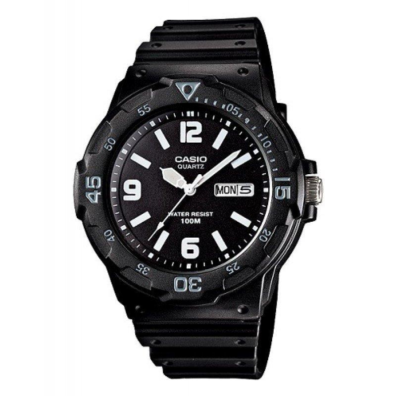 Casio MRW-200H-1B2 Black Resin Strap Watch for Men-Watch Portal Philippines