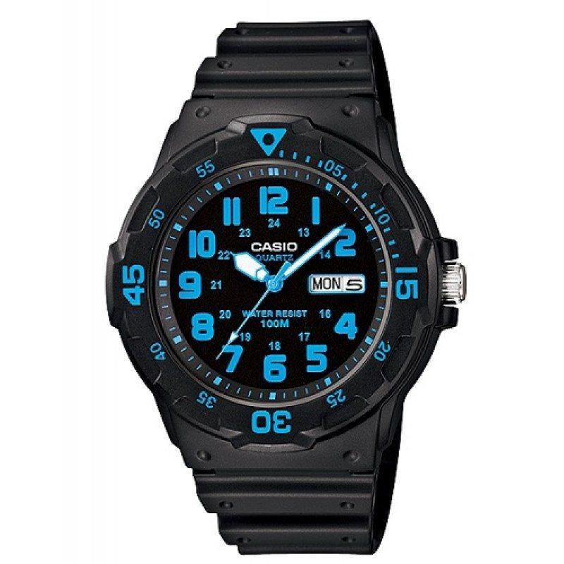 Casio MRW-200H-2B Black Resin Strap Watch For Men-Watch Portal Philippines