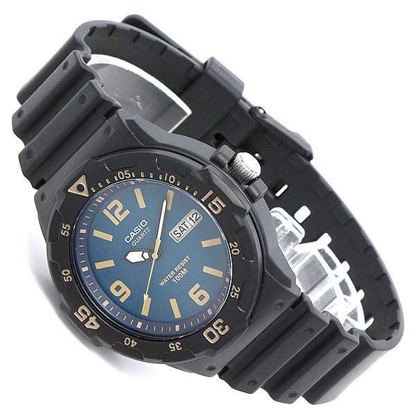 Casio MRW-200H-2B3VDF Analog Black Resin Strap Watch for Men-Watch Portal Philippines
