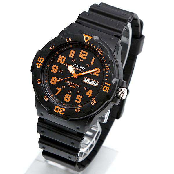 Casio MRW-200H-4B Black Resin Strap Watch for Men-Watch Portal Philippines