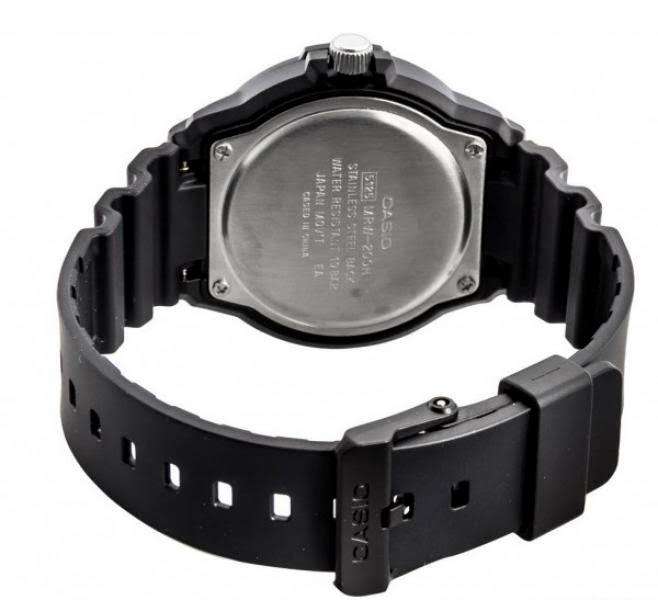 Casio MRW-200H-4B Black Resin Strap Watch for Men-Watch Portal Philippines