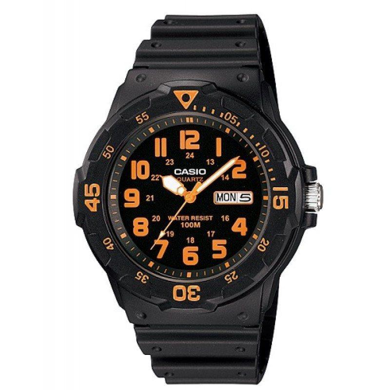 Casio MRW-200H-4B Black Resin Strap Watch for Men-Watch Portal Philippines