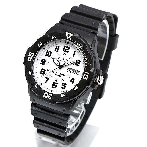 Casio MRW-200H-7BVDF Analog Black Resin Strap Watch for Men-Watch Portal Philippines