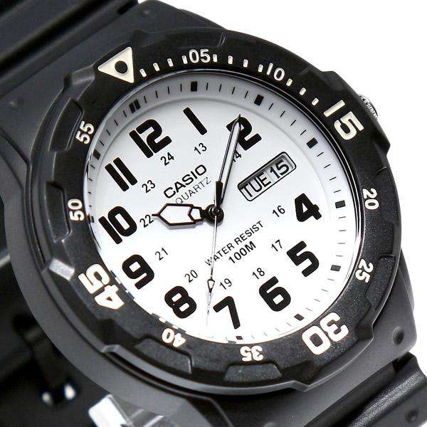 Casio MRW-200H-7BVDF Analog Black Resin Strap Watch for Men-Watch Portal Philippines