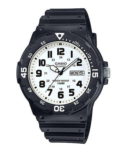 Casio MRW-200H-7BVDF Analog Black Resin Strap Watch for Men-Watch Portal Philippines