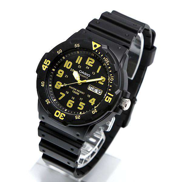 Casio MRW-200H-9B Black Resin Strap Watch for Men-Watch Portal Philippines