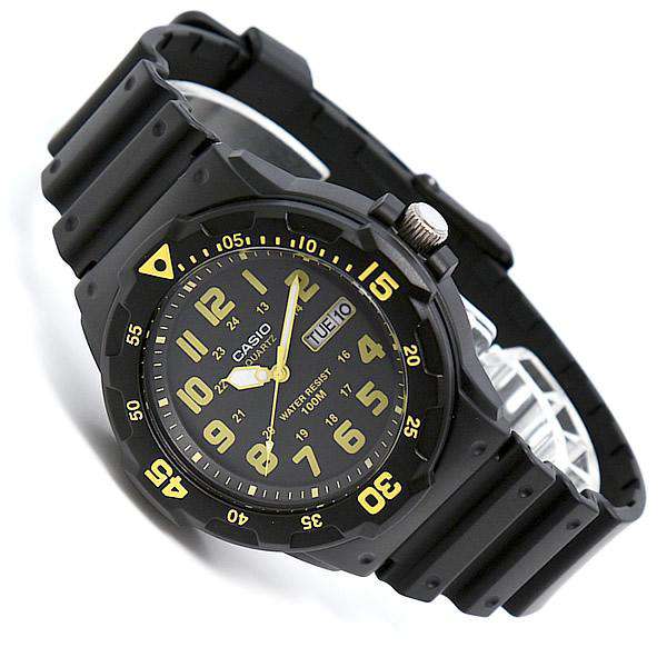 Casio MRW-200H-9B Black Resin Strap Watch for Men-Watch Portal Philippines