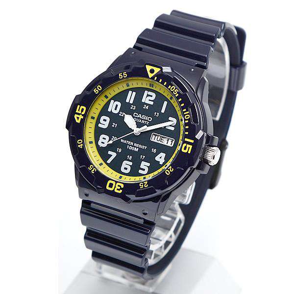 Casio MRW-200HC-2B Blue Resin Strap Watch for Men-Watch Portal Philippines