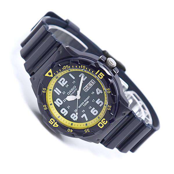 Casio MRW-200HC-2B Blue Resin Strap Watch for Men-Watch Portal Philippines