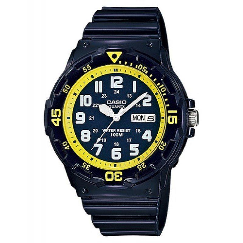 Casio MRW-200HC-2B Blue Resin Strap Watch for Men-Watch Portal Philippines