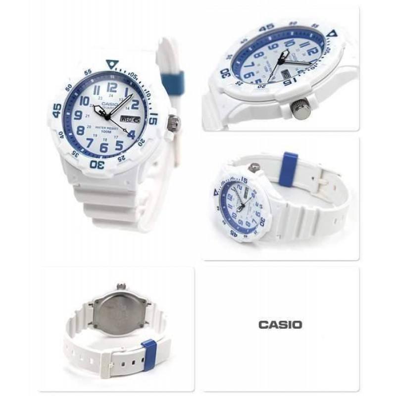 Casio MRW-200HC-7B2 White Resin Strap Watch for Men-Watch Portal Philippines