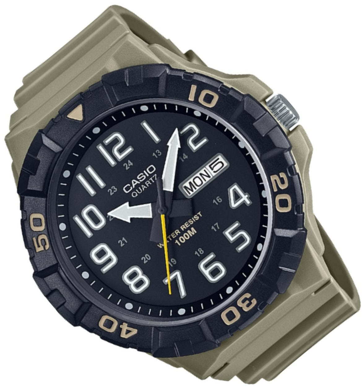 Casio MRW-210H-5A Analog Rubber Strap Watch For Men-Watch Portal Philippines