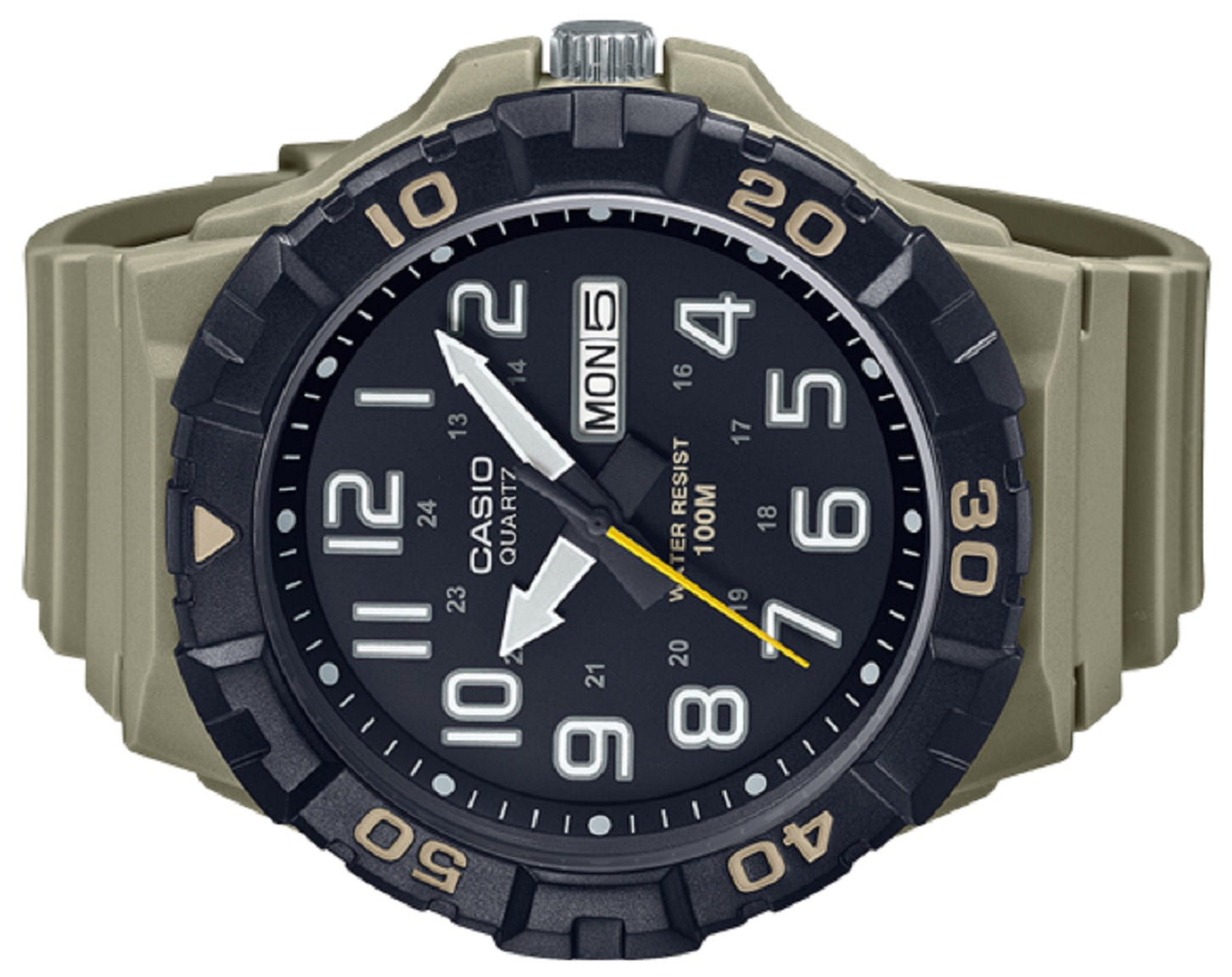 Casio MRW-210H-5A Analog Rubber Strap Watch For Men-Watch Portal Philippines