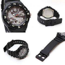 Casio MRW-220HCM-1BVDF Black Resin Strap Watch for Men-Watch Portal Philippines