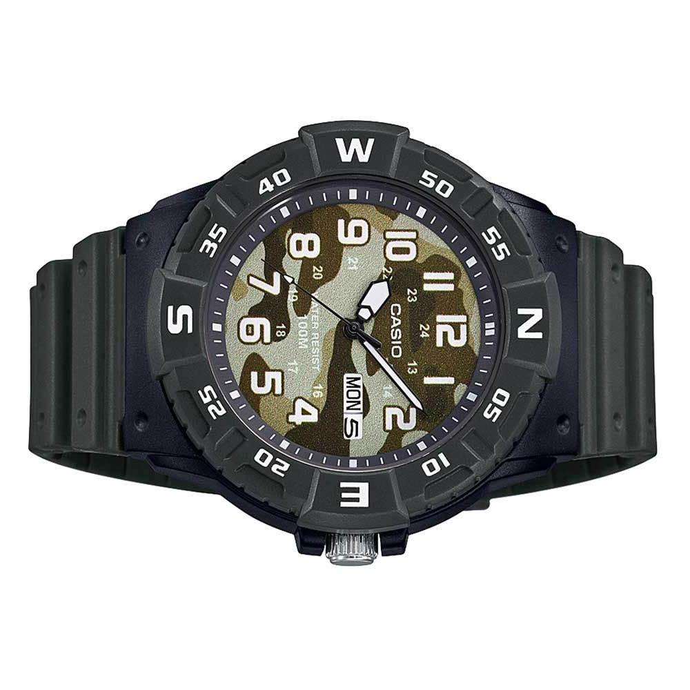 Casio MRW-220HCM-3BVDF Green Resin Strap Watch for Men-Watch Portal Philippines