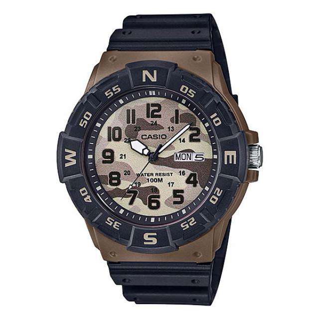Casio MRW-220HCM-5BVDF Brown Resin Watch for Men-Watch Portal Philippines