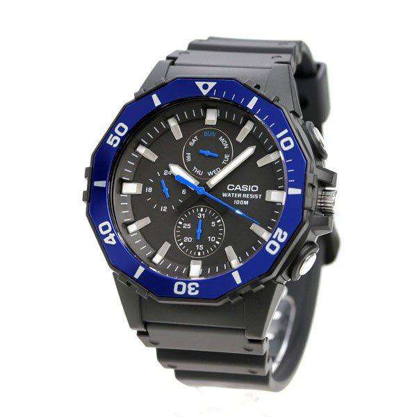Casio MRW-400H-2AVDF Analog Black Resin Strap Watch for Men-Watch Portal Philippines