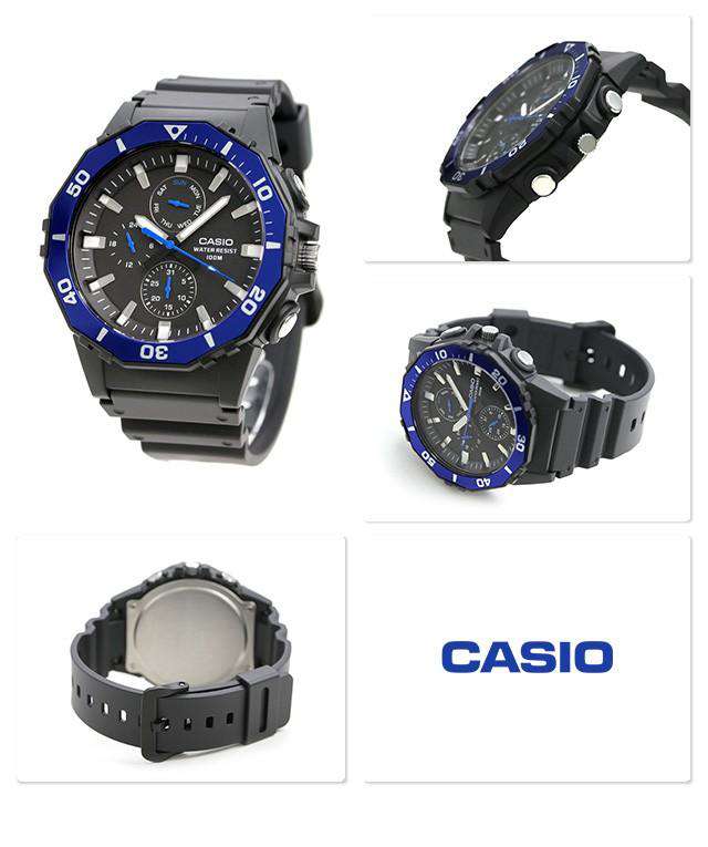 Casio MRW-400H-2AVDF Analog Black Resin Strap Watch for Men-Watch Portal Philippines